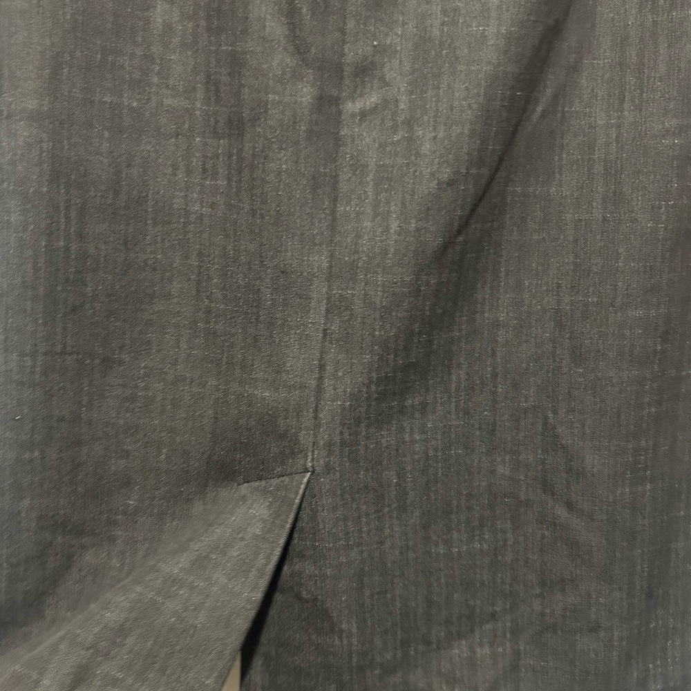 dressbarn Charcoal Midi Skirt Size 18 - Picture 8 of 9